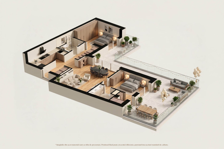 Apartamente penthouse 3W