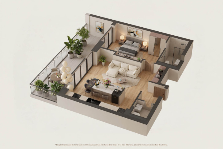 Apartamente 2 camere 2L