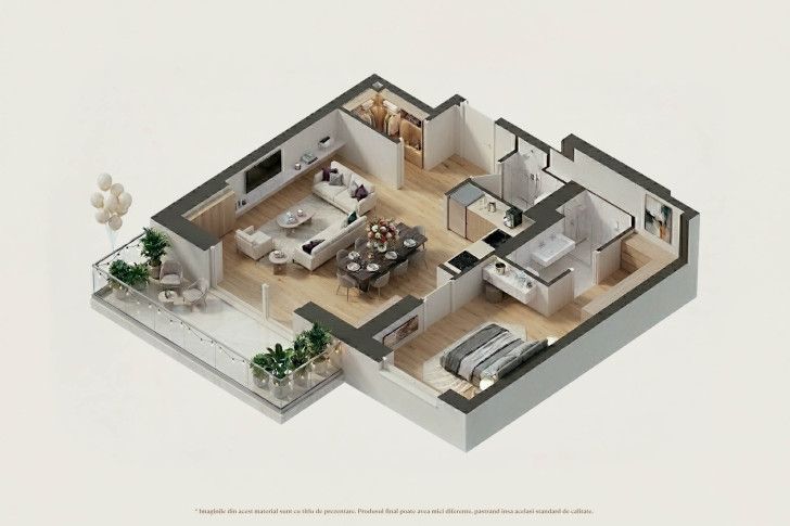 Apartamente 2 camere 2T