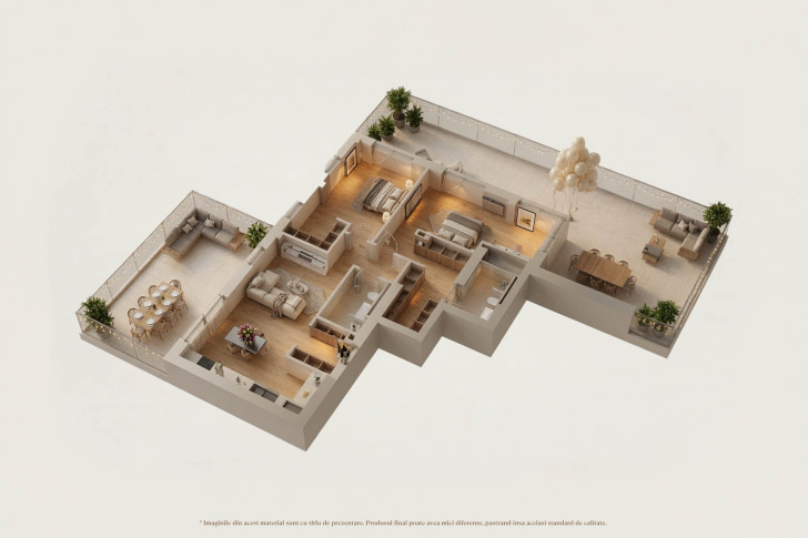 Apartamente penthouse 3Z