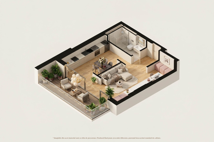 Apartamente studio 1X