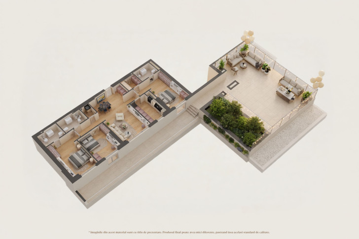 Apartamente 4 camere 4M