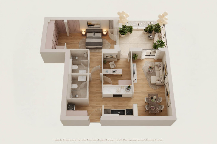 Apartamente 3 camere 3G